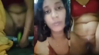 Desi Remaja Nakal Bugil Main Timun Sambil Masturbasi