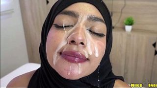 Muslimah Jilbab Ababil Digeboy Ngebut Sampe Ngeces Penuh