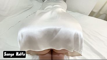 Pengantin Arab Dengan Bokong Besar Menggoda Ayah Tiri