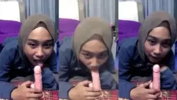 Jilbabnya Bikin Hot Di Tiktok, Crot Sampe Banjir!