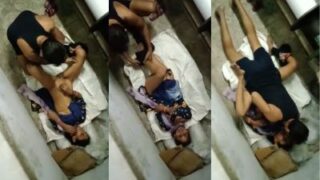 Pria Bercinta Dengan Wanita Di Kantor India, Di Atas Mesin Press, Gaya Ngewe Keras.