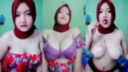Host Hijabers Merah, Teteh Gede Montok Sange Abis