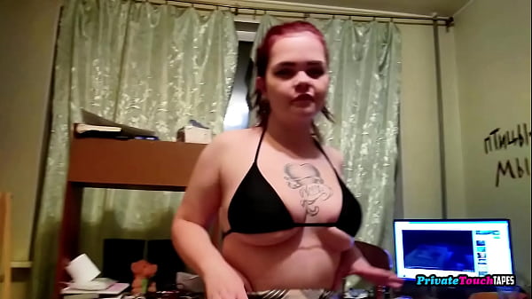 Gadis Gemuk Rusia Panas Digebukin Keras Sampai Merem Melek