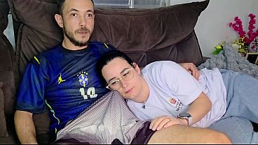 Kakak Tiri Digoda Abang Tiri Sambil Nonton Bola Brasil, Makin Panas Makin Liar.
